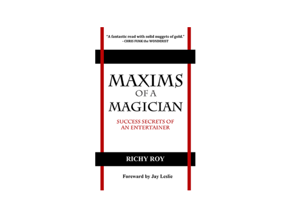 Maxims of a Magician by Richy Roy - Book