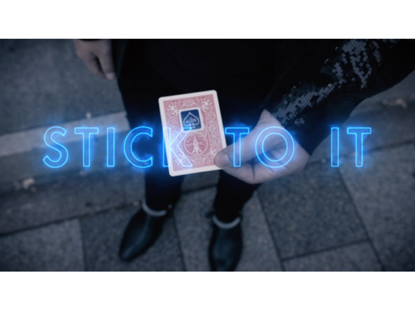 Stick To It Red (DVD and Gimmick) by Shahrul Nizar - Trick