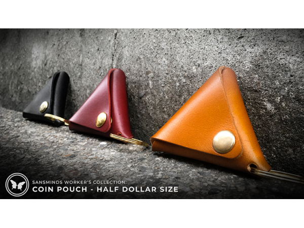 SansMinds Worker's Collection: Coin Pouch Timeless Beige (Half Dollar Size)