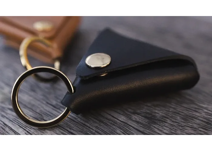 SansMinds Worker's Collection: Coin Pouch Midnight Black (Half Dollar Size) - Trick