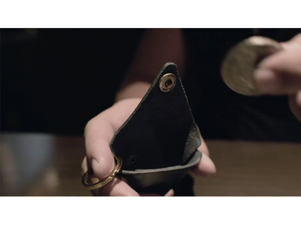 SansMinds Worker's Collection: Coin Pouch Midnight Black (Half Dollar Size) - Trick