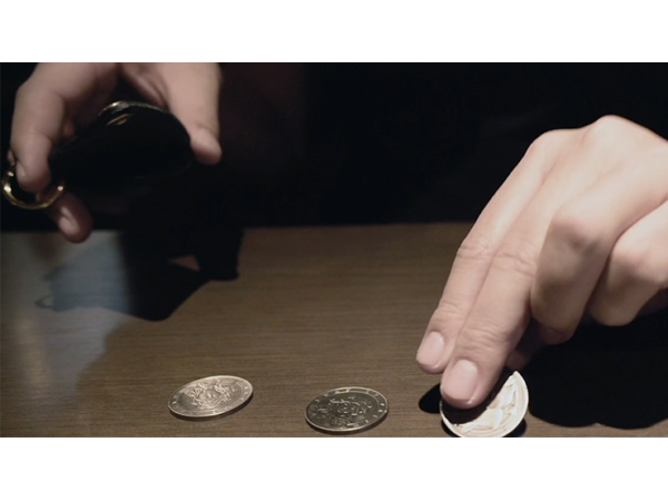 SansMinds Worker's Collection: Coin Pouch Midnight Black (Half Dollar Size) - Trick