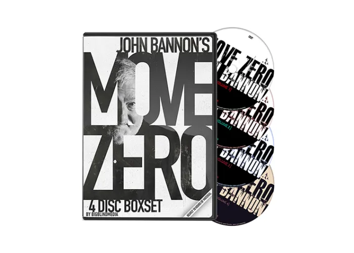 Move Zero (4 Volume Set) by John Bannon and Big Blind Media - 4 DVD