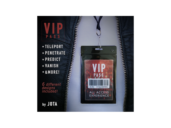 VIP PASS (Gimmick and Online Instructions) by JOTA