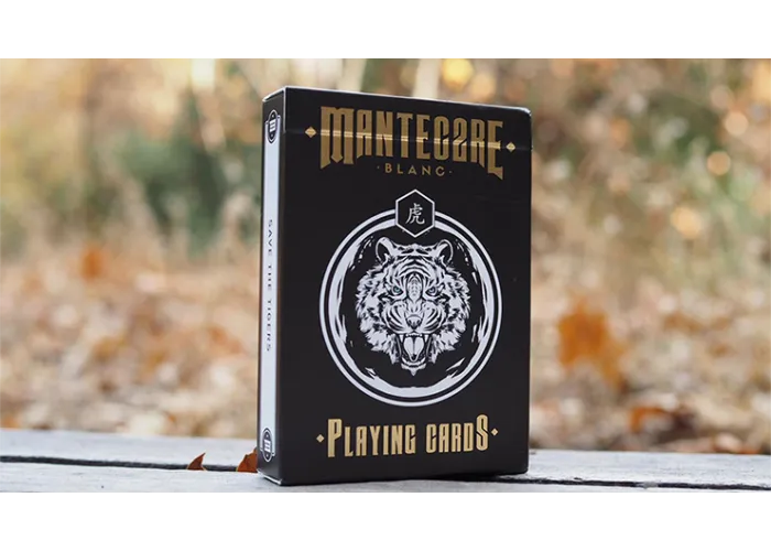 Mantecore Blanc Playing Cards by Edo Huang and Cardvo