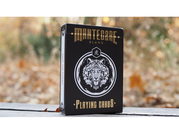 Mantecore Blanc Playing Cards by Edo Huang and Cardvo