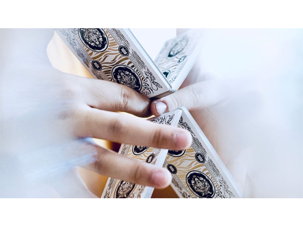 Mantecore Blanc Playing Cards by Edo Huang and Cardvo