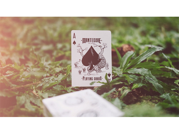 Mantecore Blanc Playing Cards by Edo Huang and Cardvo