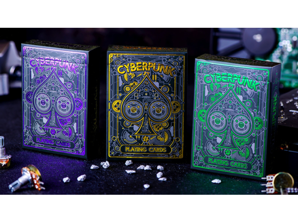 Cyberpunk Gold by Elephant Playing Cards