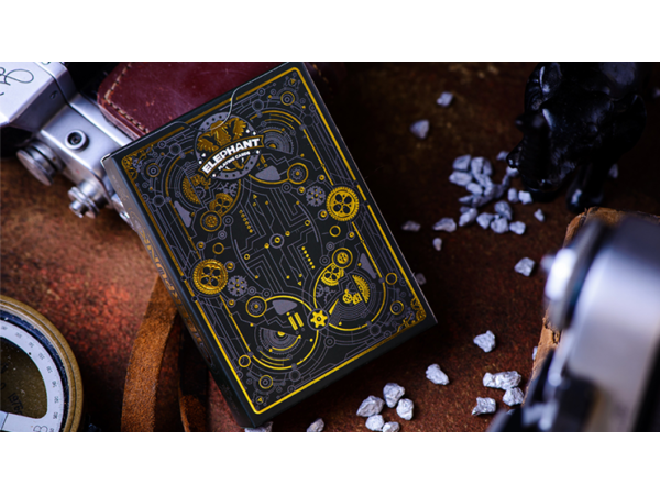 Cyberpunk Gold by Elephant Playing Cards