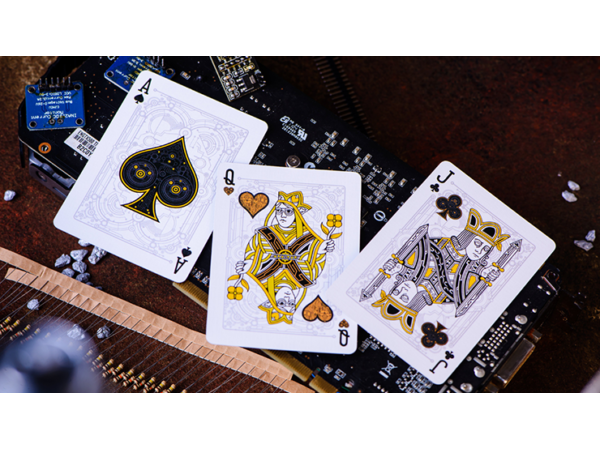 Cyberpunk Gold by Elephant Playing Cards