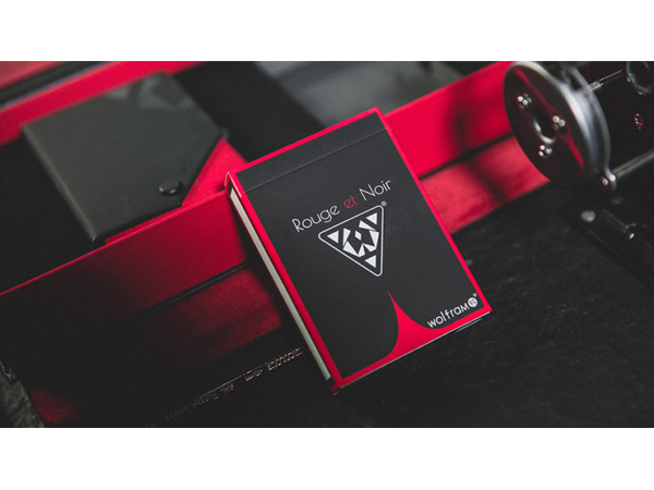 Limited Edition Wolfram V2 Rouge et Noir Playing Cards Collection Set