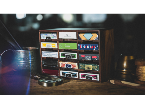 Wooden Playing Cards Cabinet (15 Deck Case) by TCC - Trick