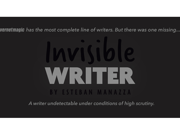 Invisible Writer (Grease Lead) by Vernet