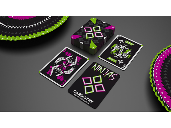 Limited Edition Cardistry Ninjas Remix by De'vo