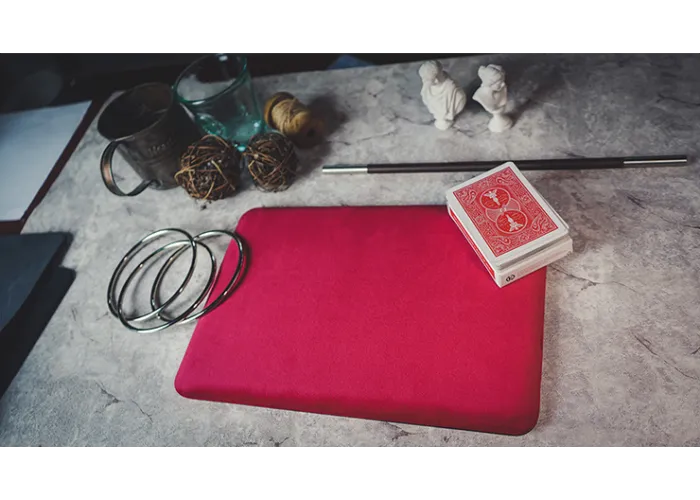 Suede Leather Mini Pad (Red) by TCC