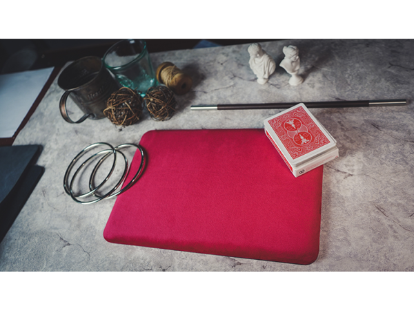 Suede Leather Mini Pad (Red) by TCC