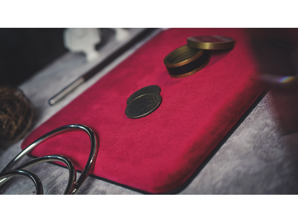 Suede Leather Mini Pad (Red) by TCC