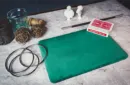 Suede Leather Mini Pad (Green) by TCC – Image 1