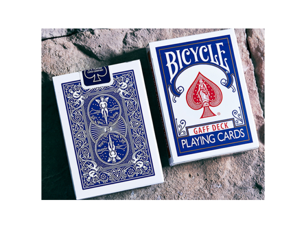 Bicycle Gaff Rider Back V2 (Blue) Playing Cards by Bocopo