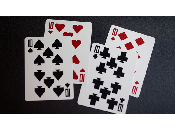 Limited Edition Red Labyrinth Playing Cards (Numbered and Sealed) by Kings Wild Project