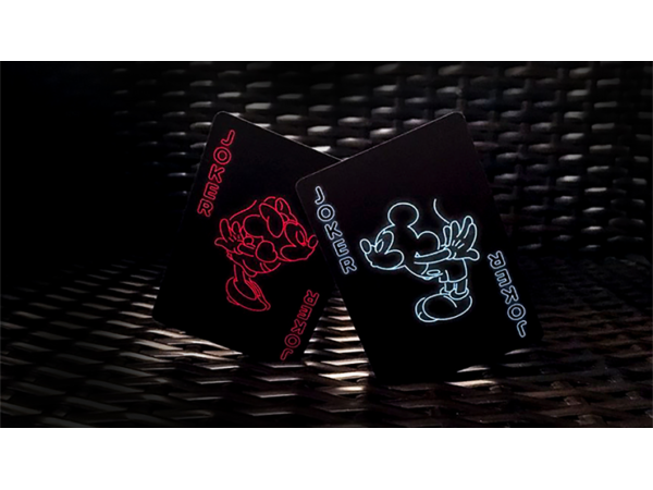 Mickey Mouse Neon Playing Cards