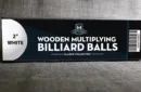 Wooden Billiard Balls (2" White) by Classic Collections – Image 1