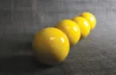 Wooden Billiard Balls (1.75" Yellow) by Classic Collections – Image 3