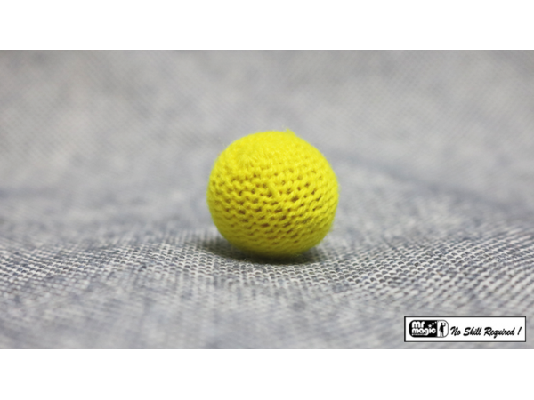 Häkelball - Crochet Ball .75 inch Single (Yellow) by Mr. Magic