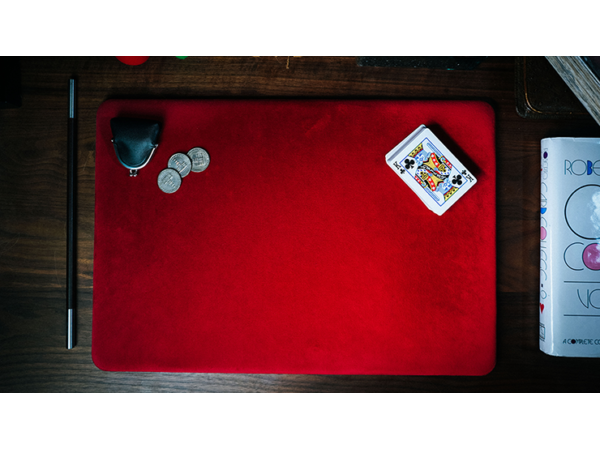 Suede Leather Large Pad (Red) by TCC