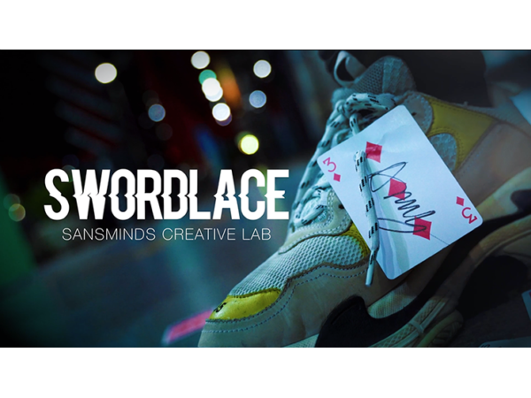 Pro Series: Swordlace Black (DVD and Gimmick) by SansMinds Creative Lab - DVD