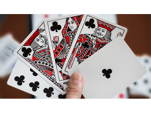 Hidden Leaves Playing Cards