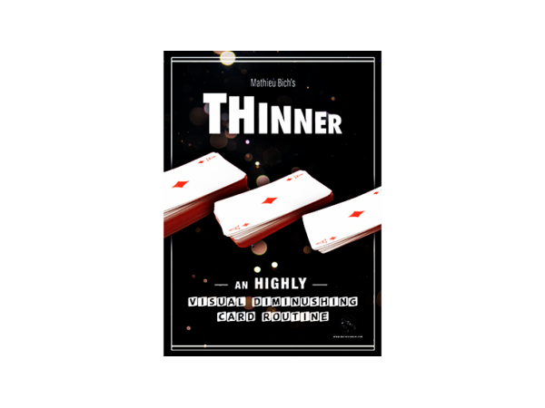 THINNER (Gimmick and Online Instruction) by Mathieu Bich