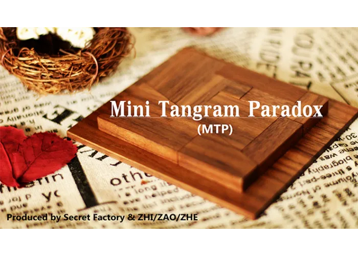 Mini Tangram Paradox (MTP) (Gimmicks and Online Instruction) by Secret Factory