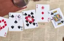 Bicycle Chic Gaff Rider Back V2 (Red) Playing Cards by Bocopo – Image 1