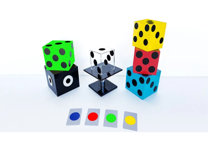 Mental Glassy Dice by Tora Magic