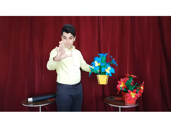 Fire to Colorful Vases (4 Times) by Tora Magic - Trick