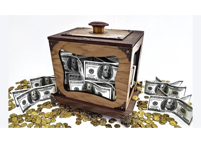 Wooden Production Box by Tora Magic - Trick