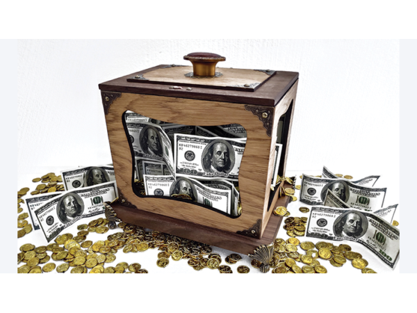 Wooden Production Box by Tora Magic - Trick