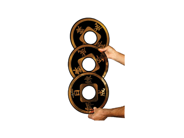 Rings to Chinese Coins by Tora Magic - Trick
