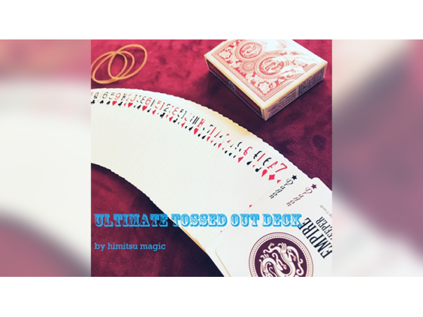 Ultimate Tossed Out Deck (Gimmicks and Online Instructions) by Himitsu Magic