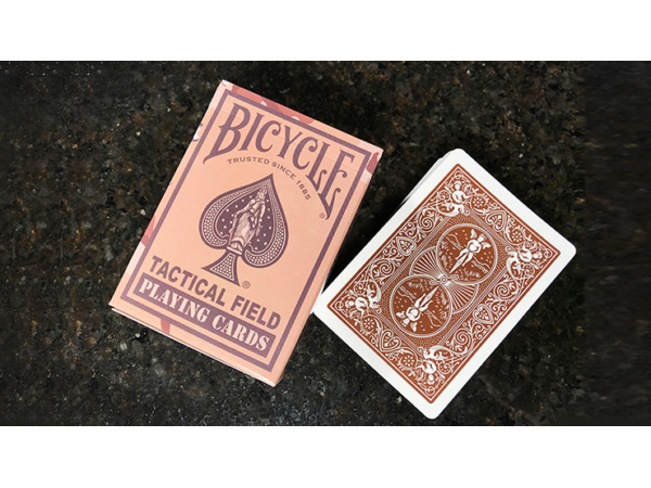 Bicycle Tactical Field Green Camo/Brown Camo (6 Decks) by US Playing Card Co