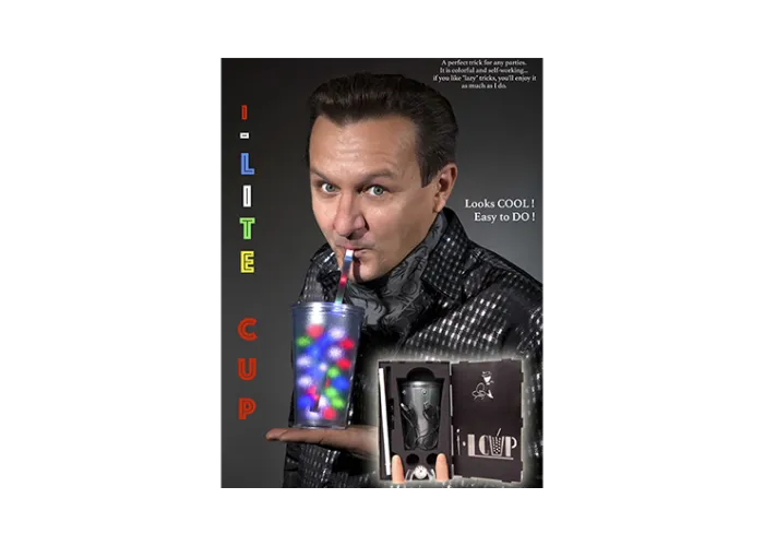 I-Lite Cup V2 by Victor Voitko (Gimmick and Online Instructions) rot oder weiß