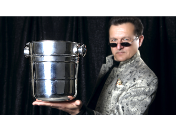 Foldable Coin Pail by Victor Voitko (Gimmick and Online Instructions)