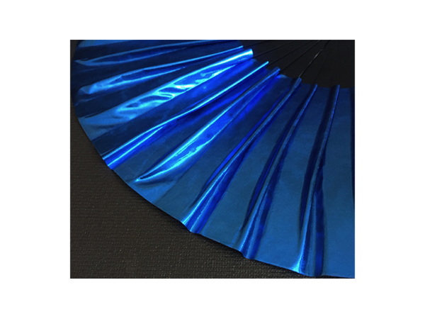 Appearing SnowStorming Fan V2 (Liquid Blue) by Victor Voitko (Gimmick and Online Instructions)