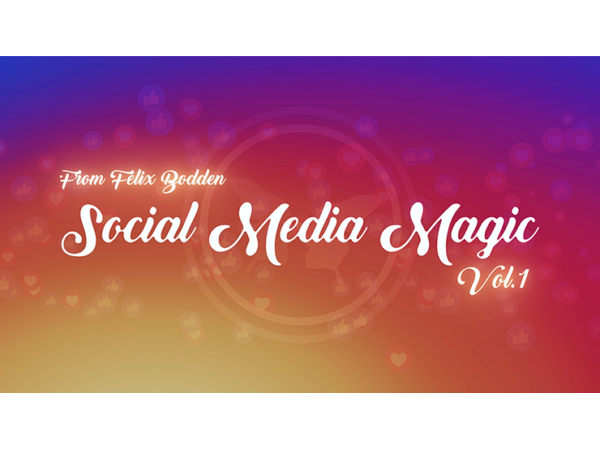 Social Media Magic Volume 1 (DVD and Gimmicks) by Felix Bodden - DVD