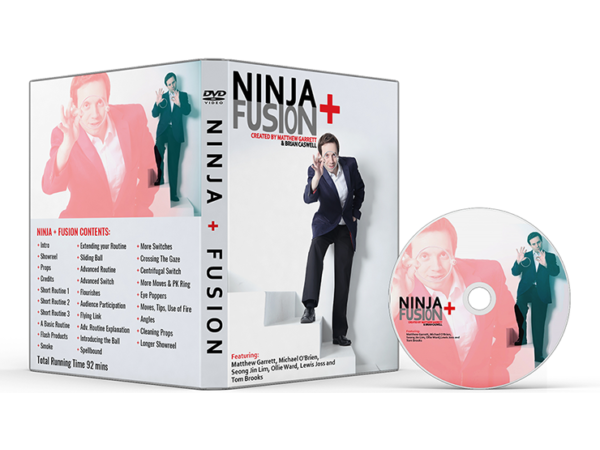 Ninja+ Fusion in Black Chrome (With Online Instructions) by Matthew Garrett & Brian Caswell