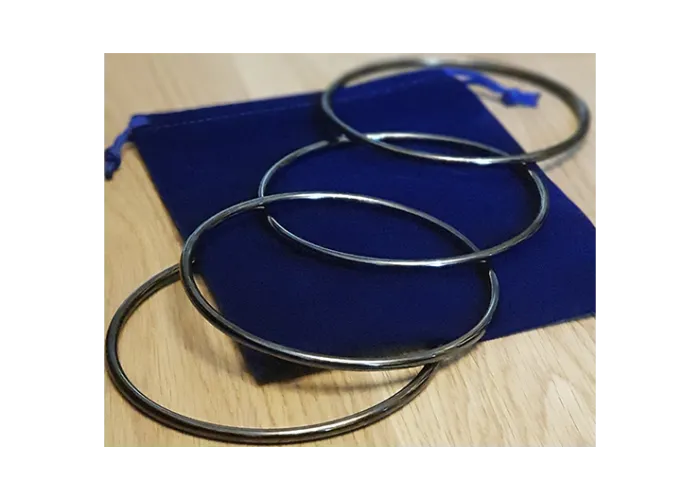 Expansion Set in Black Chrome (Gimmick and Online Instructions) by Matthew Garrett