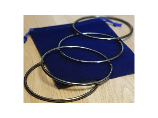 Expansion Set in Black Chrome (Gimmick and Online Instructions) by Matthew Garrett