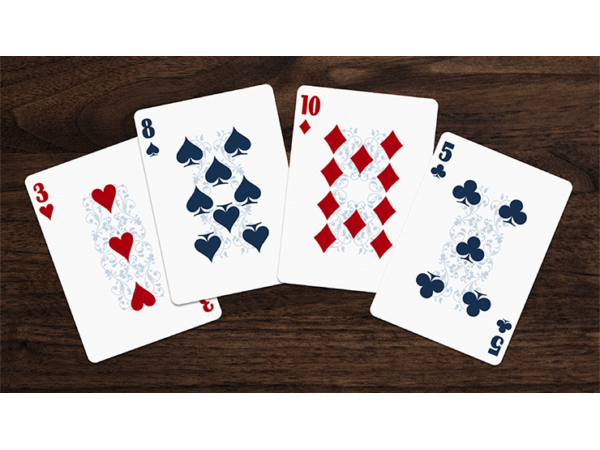 Tulip Playing Cards (Dark Blue) by Dutch Card House Company